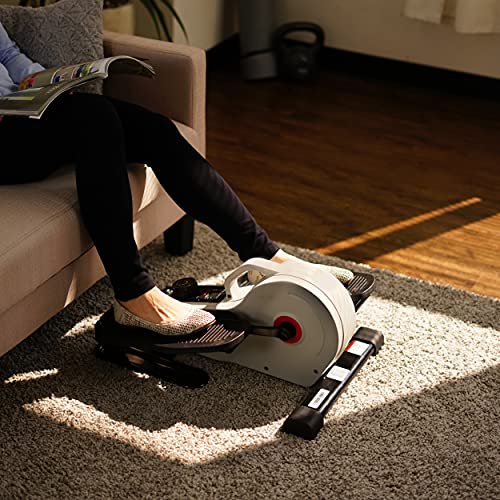 Sunny Health & Fitness Sitting Under Desk Pedal Exerciser, Portable Training Machine for Senior Exercise, Home Workout Elliptical & Bike - SF-E3872 by Sunny Health & Fitness - Image 2