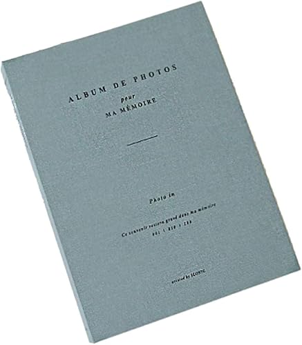 Miniatura 9 de Álbum de fotos con tapa dura coreana simple y estética, de 4 x 6 pulgadas, para parejas, familia, bebés, bodas. Tiene capacidad para 100 fotos,