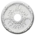 Ekena Millwork CM18SE Antioch Ceiling Medallion, 18"OD x 3 1/2"ID x 1 3/8"P (Fits Canopies up to 3 1/2"), Factory Primed