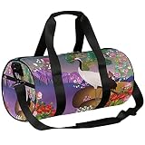 Sac de sport étanche à motif peinture japonaise, sac de voyage, sac de sport, sac de voyage, sac de yoga, sac léger pour le camping, l'école, la plage