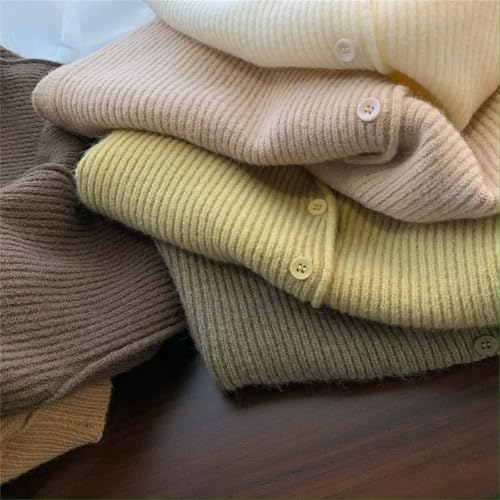 Beralst Women's Button Front V Neck Sleeveless Knit Sweater Vest4