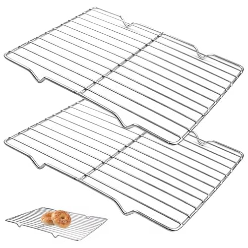 2 Pack Stainless Steel for Baking Sheet — best cooling racks for beginners
