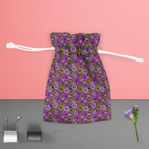 Image of ArtzFolio Swirl D1 | Pouch Wrist Potli Bag | Bag for Weddings & Casual Parties