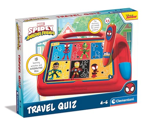 Clementoni E-Lektor Quiz Travel - Marvel Spidey und Seine Freunde -...