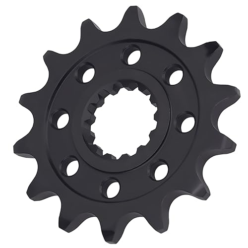 Miniatura 2 de AHL Piñón delantero 14T compatible con Yamaha MT-03 (MTN320-A) B082 2016-2020, MT-25 Japan 2016-2018, YZF-R25 2015-2018, YZF-R3 2015-2020, YZF-R3