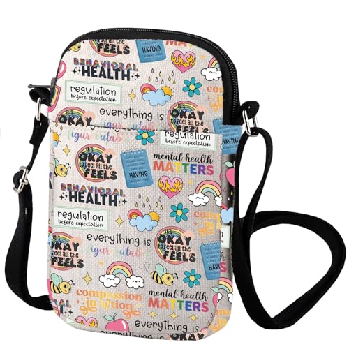 Zuo Bao Bolso cruzado para amantes de la libélula, bohemio, mosca de dragón, regalo para amantes de la naturaleza, regalo de aliento espiritual, libélul, Vale, INCH