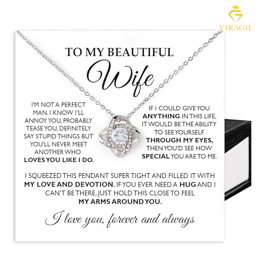 To My Soulmate, Future Wife, Happy Anniversary Necklace - Promise Necklace For Her, Romantic Gifts For Girlfriend, Women & Girls Valentine & Christmas - Main Image