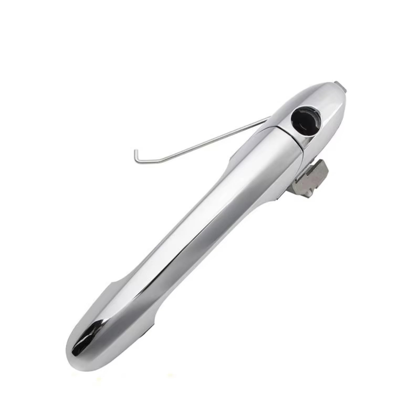 for Fiat 500 500C 2007-2018 Left/Right Hand Drive Exterior Door Handle Chrome 68069943AC/42AB Car Accessories Car Exterior Door Handle(RHD Driver Side)