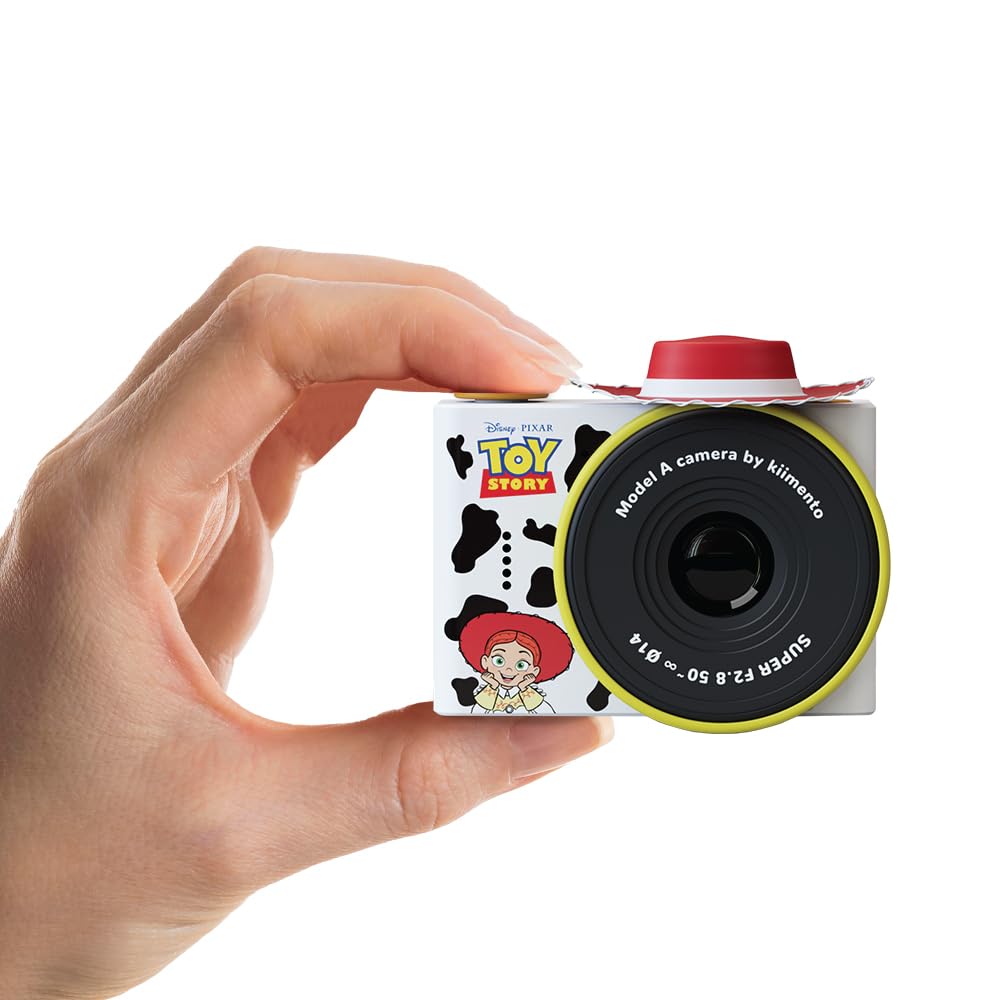 kiimento Ultra-Compact Kids Digital Camera for Ages 3–5 with Selfie Lens, 16GB Memory Card – Model A (Jessie)