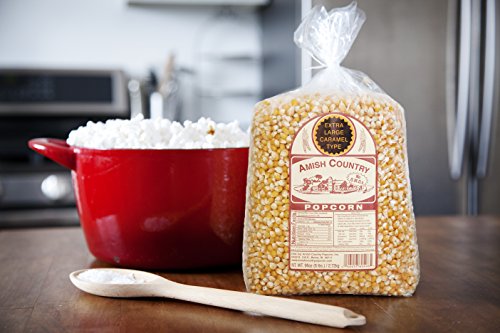 image for Amish Country Popcorn | 6 lb Bag | Extra Large Caramel Type Popcorn Ke