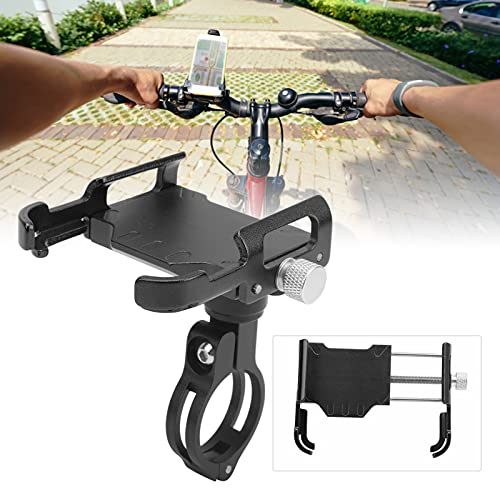 Suporte de telefone de bicicleta, suporte de telefone de bicicleta de liga de alumínio para motocicl