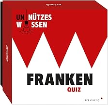 ars vivendi verlag Unnützes Wissen Franken - Das Quiz (Neuauflage) - 66 witzige und vollkommen unwichtige Fakten aus dem Frankenland: 66 skurrile Fragen rund um Franken