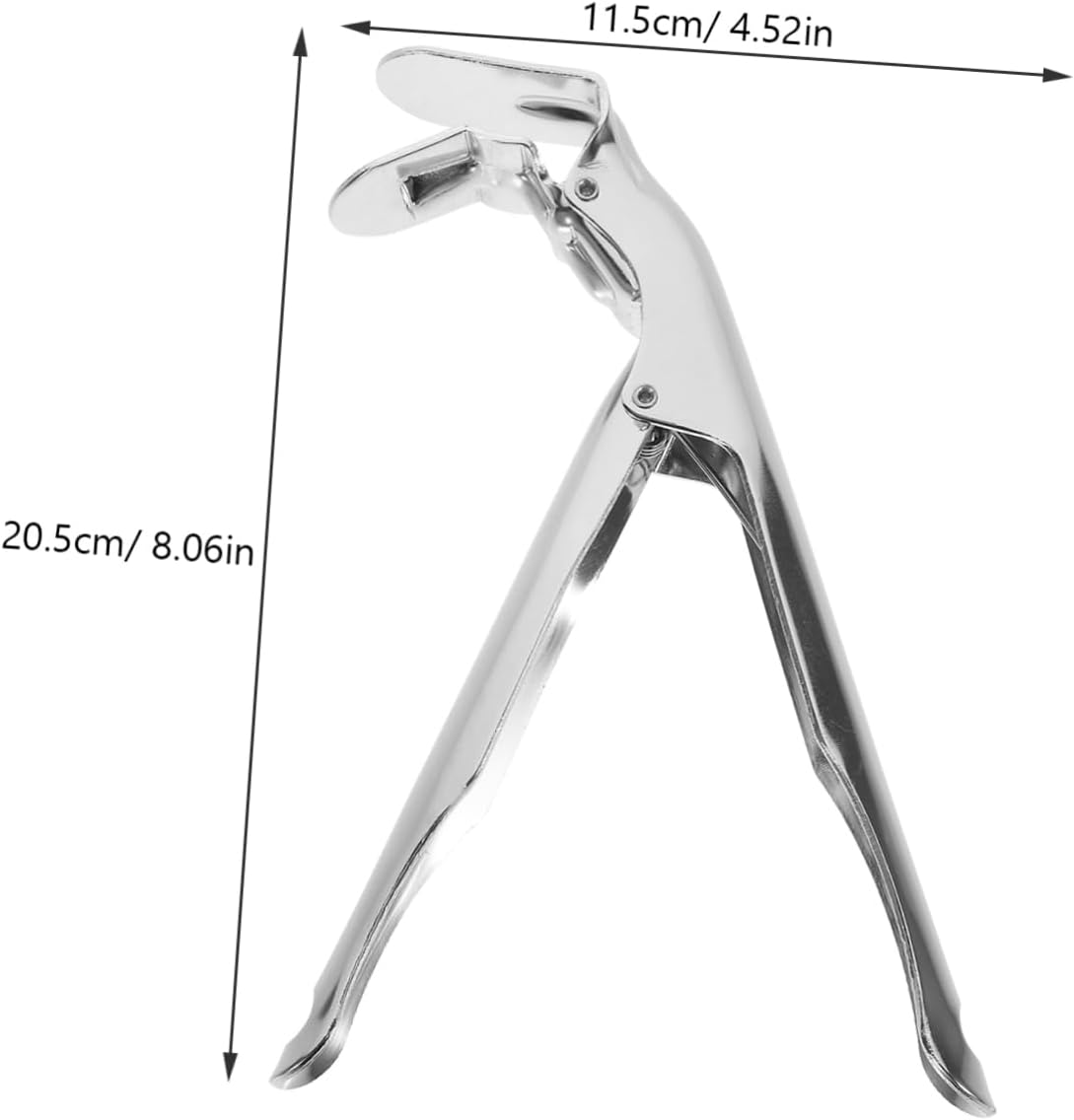 2 Pack Iron Grill Grate Lifter Gripper for Outdoor Camping