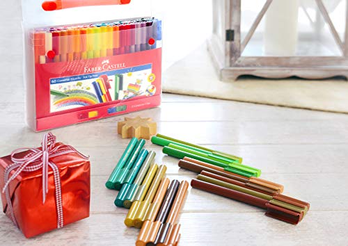 Faber-Castell 155560 - Filzstift Connector in Koffer, 60-teilig – Bild 5