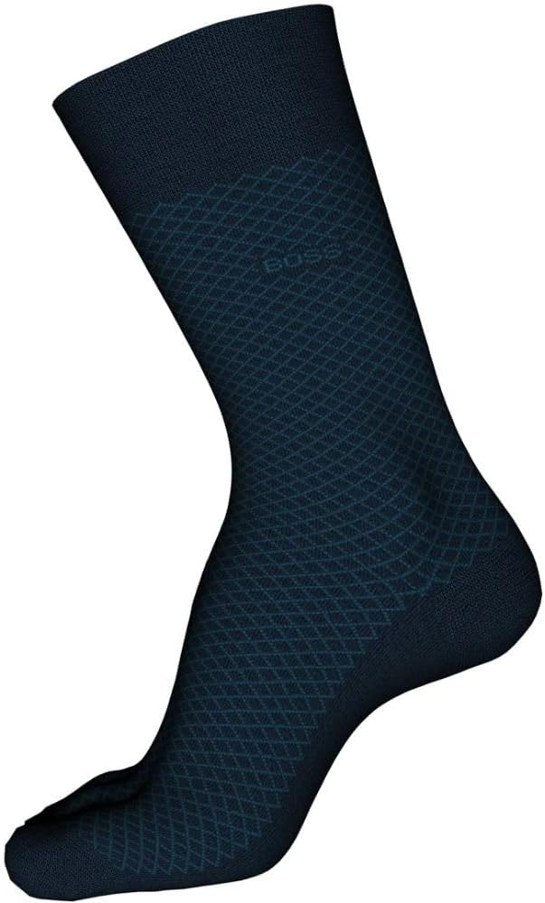 Men's Dean Mercerized Cotton Micro-design Dress Sock