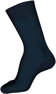 BOSS Men's Dean Mercerized Cotton Micro-design Dress Sock