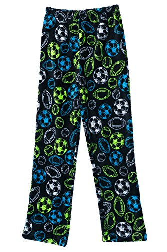 PRINCE OF SLEEP 45508-7-7 Plush Pajama Pants for Boys