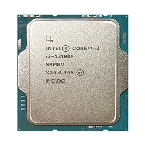 CPU RA I3 13100F Baru I3-13100F 3.4 GHz 4 RA 8 Xbh 65W LGA 1700 ^p LpX