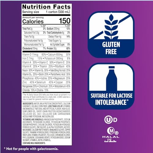 Ensure Max Protein French Vanilla Shake, 30g High Protein, 12 Pack - image 6
