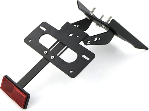 Motorcycle Aluminum Rear Tail Tidy License Plate Holder Compatible with Fender Eliminator Compatible with KTM 125 Duke 200 Duke 390 Duke 2017-2023