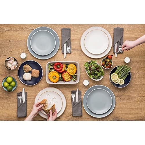 Aparelho de Jantar Preto com 18 Peças - Mason Cash