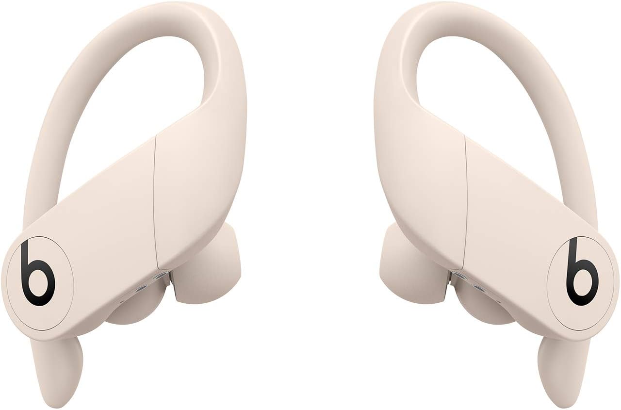 Beats Powerbeats Pro - BluetoothWireless Earbuds - Up to 9H Battery Life, Up to 24H w Charging Case, Sweat Resistant, Apple H1 Chip, Built in Microphone, Apple & Android Compatible - Ivory