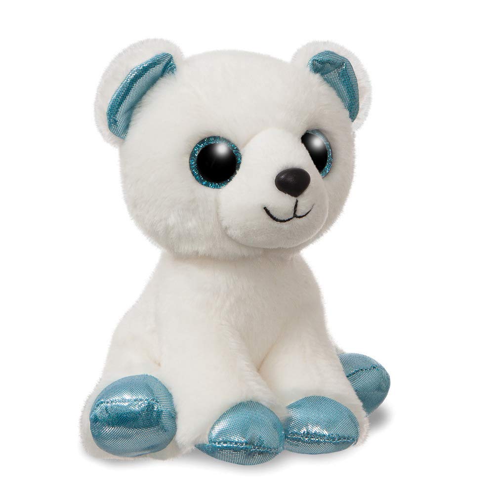 Aurora, 61201, Sparkle Tales, Eira Eisbär, 18cm, Plüschtier, weiß