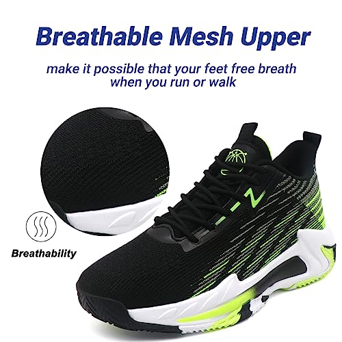 Image of Beita High Upper Basketball Shoes for Men Sneakers Breathable Sports Shoes Anti Slip