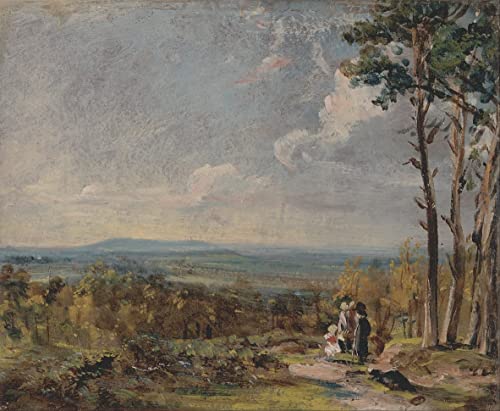 Tableau Hampstead Heath John Constable pour créer un salon cosy style british vintage