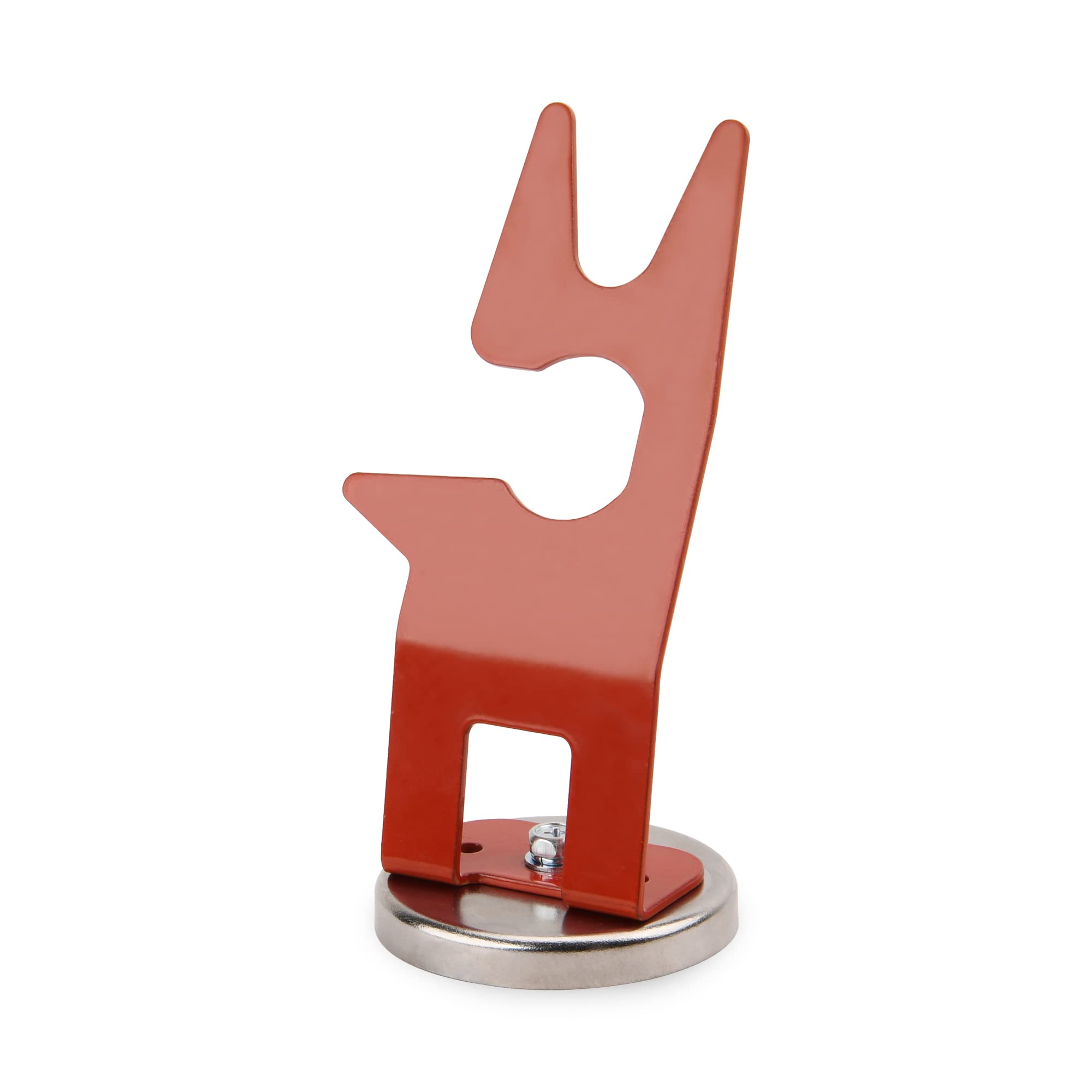 hynade Tig Mig Welding Gun Holder,Magnetic Torch Holder with Strong Magnetic Base,Metal Holder for Welding Torch (Red)