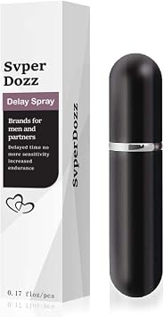 Male Delay Spray-Quickly Boost Stamina and Physical Strength-Mild and Non-Stimulating-Lasts Longer in Bed-Suitable for Couples-5 ML