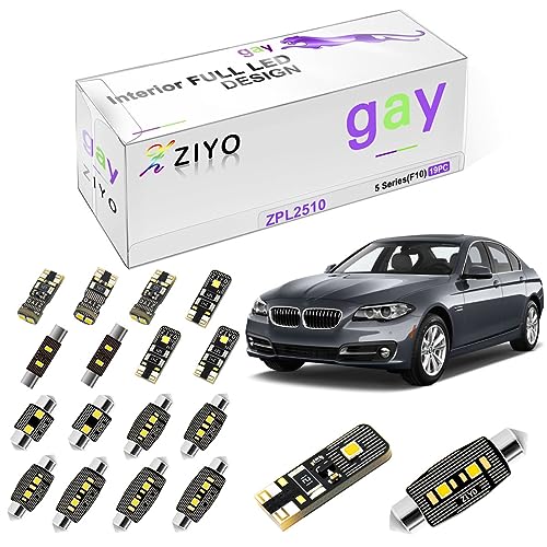 ZIYO LED Interior Light Kit for BMW 5 Series