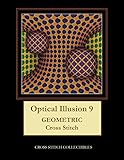 Optical Illusion 9: Geometric Cross Stitch Pattern