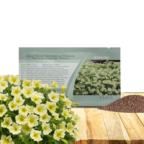 Outsidepride Yellow Easy Wave Petunia Seeds