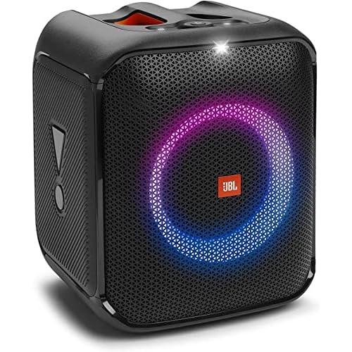 JBL Partybox Encore Essential: 100W Sound, Built-in Dynamic Light Show, and Splash Proof Design, Black
