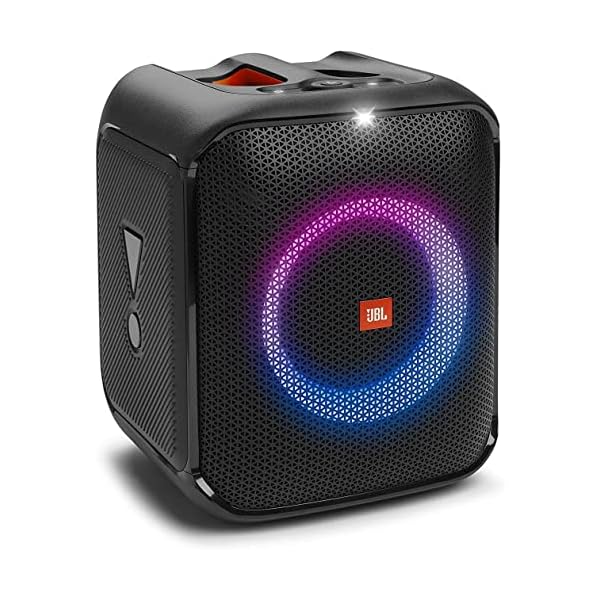 JBL Partybox Encore Essential: 100W Sound, Built-in Dynamic Light Show, and Splash Proof Design, Black
