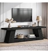 Tribesigns 63" TV Stand for 55/60/65/75-Inch TVs, Rustic Extra Long Media TV Console with Storage...