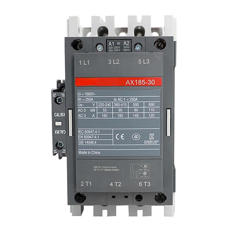 Contacteur industriel AX185-30-11-80 pour éviter les pannes de moteur 230V