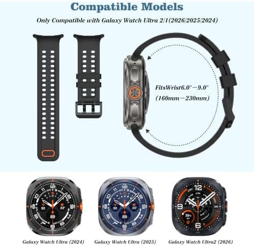 Bands Compatible with Samsung Galaxy Watch Ultra 2 (2026) (Army Green) - 4