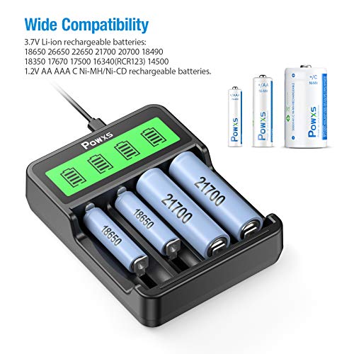 Powxs HU-XI-201 Universal Lithium 18650 Battery Charger thumb #4