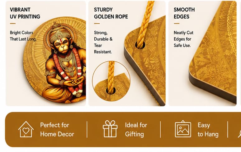 Image of Motivational Quote Wall Hanging for Home Decor | What You Think You Become, What You Feel You Attract, What You Imagine You Create MDF Wooden Wall Art | Office, Living Room & Meditation Decor (WH-15)