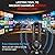 TV Antenna Indoor for Local Channels: Bunobry Portable Long Range 360° Reception Digital HDTV Antenna - Strong Magnetic Base Support 4K 1080P VHF UHF with Smart Switch Signal Amplifier