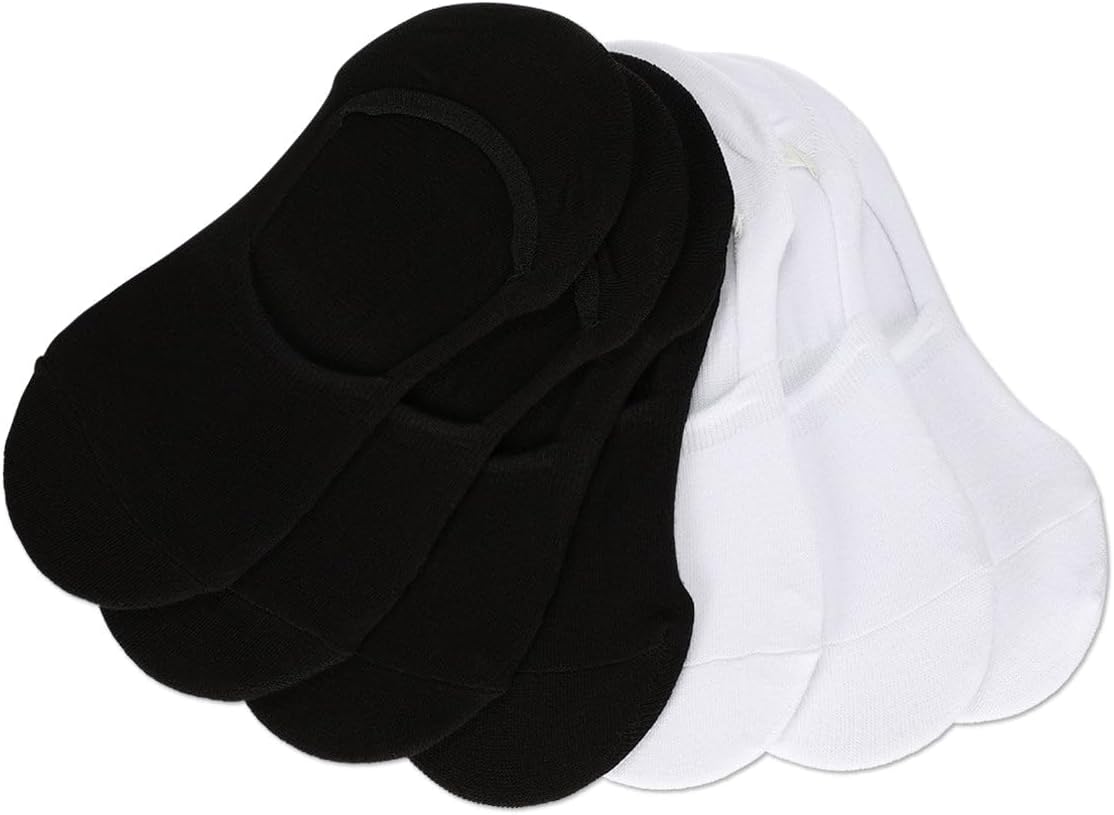 MeMoi High-Cut Cotton Blend Sneaker Liner 7 Pack