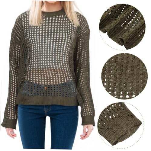 Poncho de verano elástico ideal para paseos por la playa y protección solar ligera 5