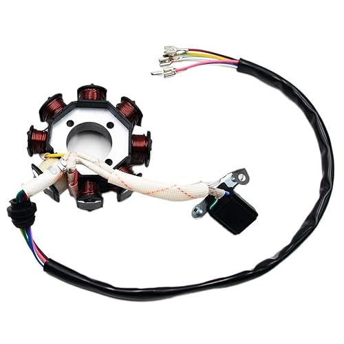 Miniatura 7 de PRO BAT Complete Electrics - Kit de arnés de cableado de 4 tiempos, 8 bobinas, estator CDI, luz trasera para 150 cc, 200 cc, 250 cc, 300 cc, 4