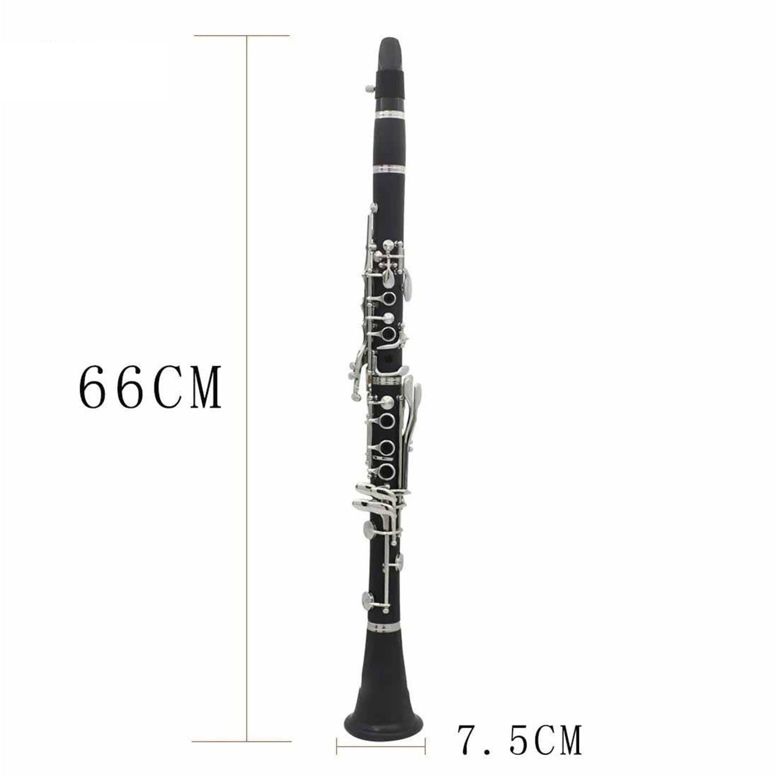 Clarinete Clarinete Sib De 17 Teclas Y 6 Anillos De Baquelita Instrumentos Musicales Profesionales De Viento Madera Blackwinds Con Bolsa De Accesorios