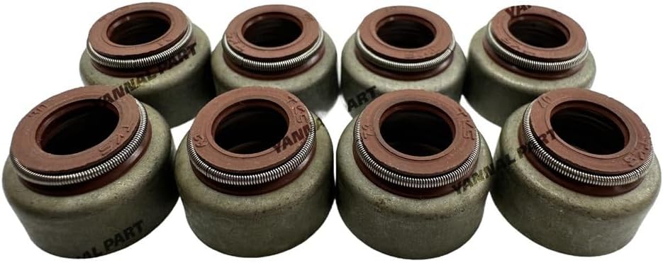 8 PC Valve Oil Seal Suitable for FAWDE KD488D Engine Part