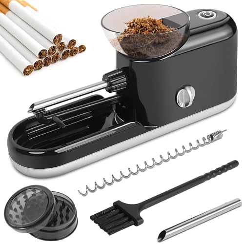 Plastic Cigarette Rolling Machine - Efficient, User-Friendly for Beginners Experts, Portable Versatile for Tube - Ideal for Smokers, DIY Enthusiasts, Gift Buyers, Easy to Use