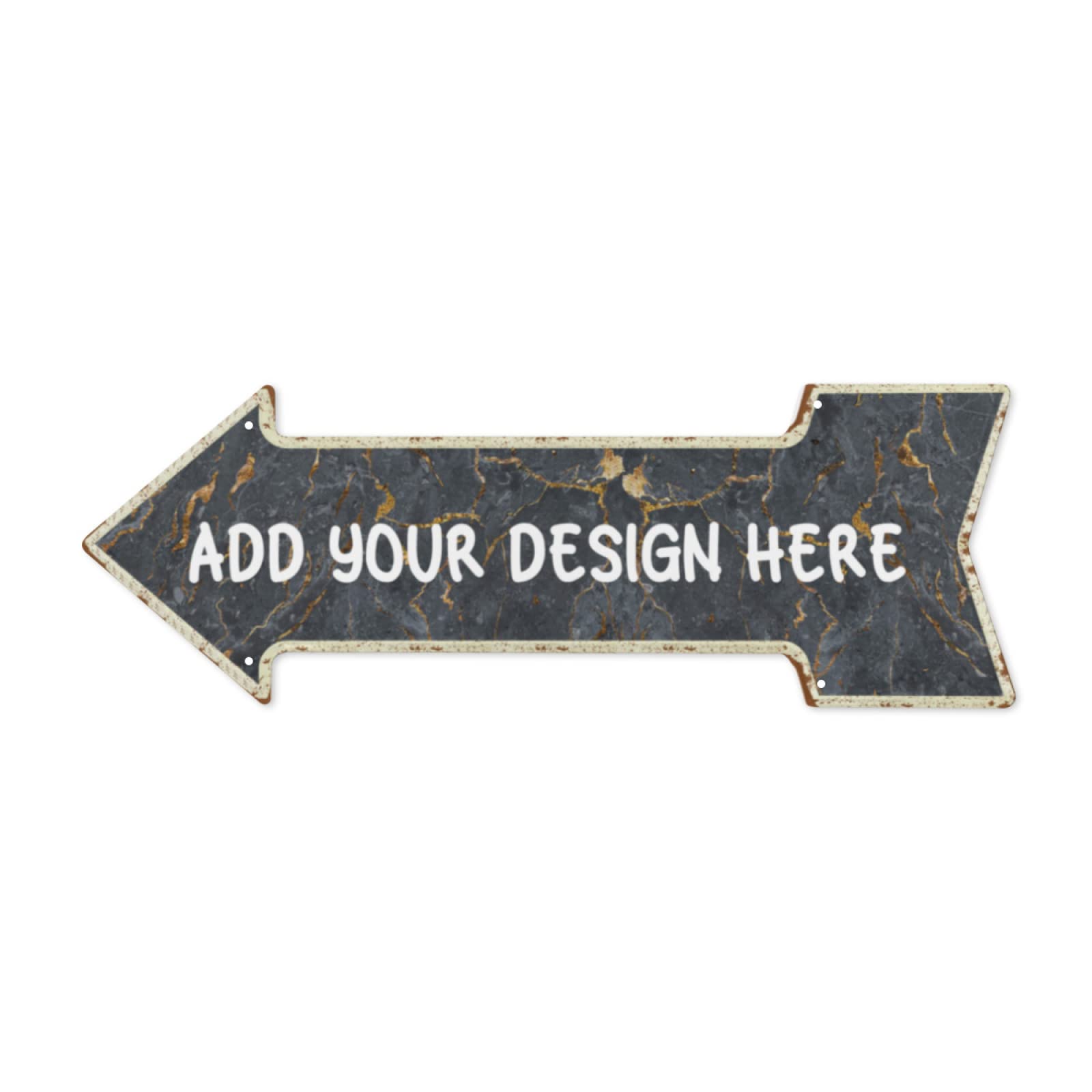 Custom Personalize Arrow Metal Signs Any Text Any Name Arrow Man CAVE Street Sign Chic Rustic Street Plate Sign Bar Cafe Restaurant Shop Home Decor