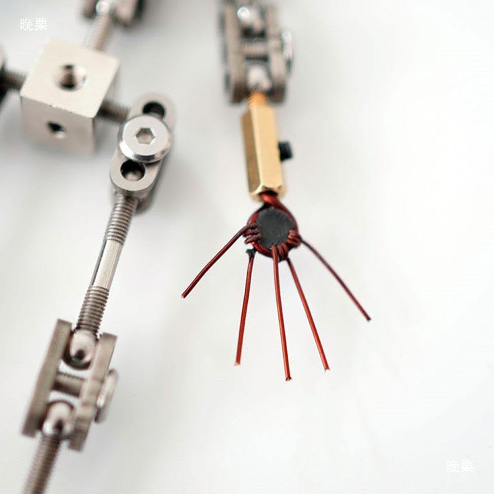 Stop-Motion-Animations-Winder-Rig-System mit Vertikalen und Horizontalen Schienen, Stop-Motion-Armature-Kit für Animatoren/Fotografie